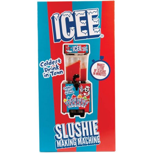  [아마존베스트]iscream Genuine ICEE Brand Counter-Top Sized ICEE at Home Slushie Maker