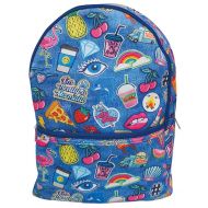 Iscream iscream Groovy Patches Neoprene 18 x 12 Backpack for School and Travel