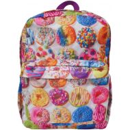 iscream Dozens of Donuts Classic Style 16.5 x 13.5 Backpack for School and Travel