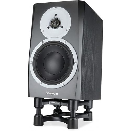  IsoAcoustics Iso-Stand Series Speaker Isolation Stands with Height & Tilt Adjustment: Iso-155 (6.1” x 7.5”) Pair