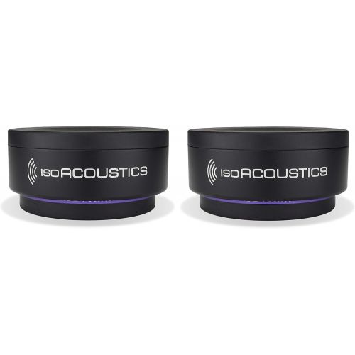  IsoAcoustics Iso-Puck Series Acoustic Isolators (Iso-Puck 76, 40 lbs or Less/Unit, 2-Pack)