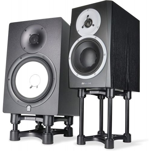  [아마존베스트]IsoAcoustics Iso-Stand Series Speaker Isolation Stands with Height & Tilt Adjustment: Iso-155 (6.1” x 7.5”) Pair