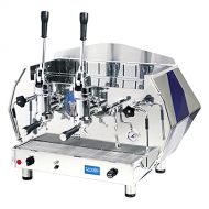 Isomac La Pavoni DIA 2L-B 2-Group Diamante Lever Espresso Coffee Machine, Sapphire Blue, 14L Boiler Water Capacity, Lever Piston Operation, 1 Hot Water Tap