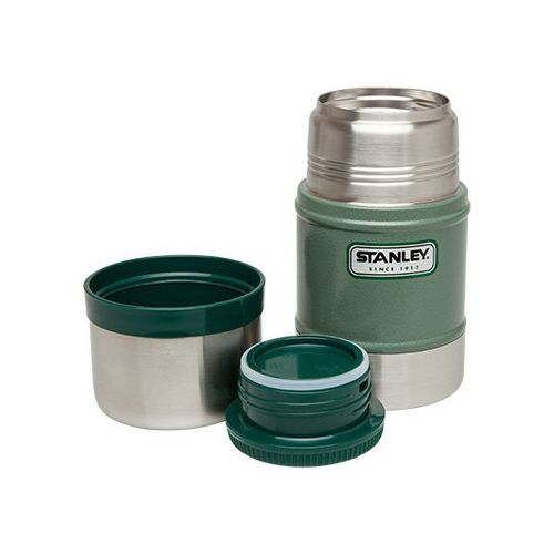 스텐리 Personalized Stanley Classic Vacuum Hammertone Green 17oz Food Jar with Free Engraving