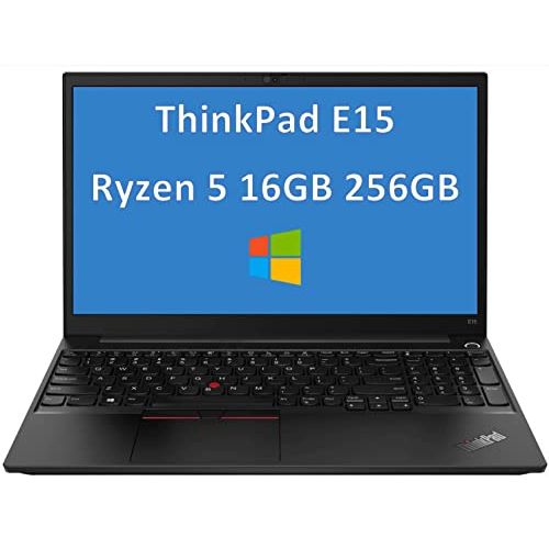  Ist computers Latest Lenovo ThinkPad E15 15.6 FHD (1920x1080) IPS Business Laptop (Newest AMD 6-Core Ryzen 5-4500U (Beat i7-8750H), 16GB DDR4 RAM, 256GB PCIe SSD) Type-C, HDMI, Webcam, Windows 1