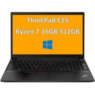 Ist computers Latest Lenovo ThinkPad E15 Gen 2 15.6 FHD 1080p Business Laptop (AMD 8-Core Ryzen 7 4700U (Beats i7-10710u), 16GB DDR4 RAM, 512GB PCIe SSD) Wi-Fi 6, Webcam, Windows 10 Pro Ist Comp