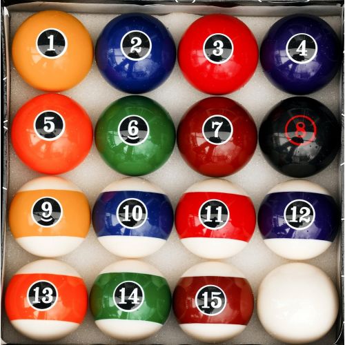  Iszy Billiards Black Finish Billiard Pool Table Accessory Kit W Modern Style Ball Set