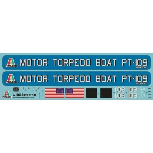  Italeri Motor Torpedo Boat PT-109 Model Kit