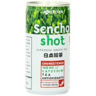 Ito En Sencha Shot, Japanese Green Tea, 6.4 Ounce (Pack of 30), Unsweetened, Zero Calories, with...