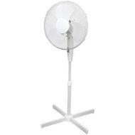 Ito electronics ito electronics ito Standventilator 40 cm Durchmesser weiss-oszillierend + 3 Geschwindigkeiten einstellbare Hoehe/Verstellbarer Neigungswinkel, 40 x 14 x 125 cm