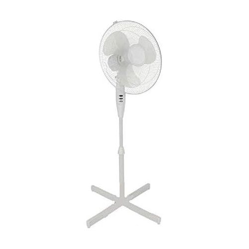  [아마존베스트]Ito electronics ito Floor Fan 40 cm Diameter White Oscillating + 3 Speeds Adjustable Height / Adjustable Incline