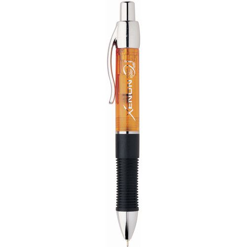  Itoya XE-100 Xenon Retractable Pen (Amber Orange)