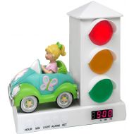 Its About Time Stoplight Sleep Enhancing Alarm Clock for Kids, Elmo & Cookie Monster