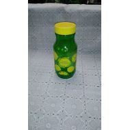 /ItsNewLife Vintage Golden Anniversary Green Lemon Jar 3 Cups Lemonade Glass Bottle Carafe (4)
