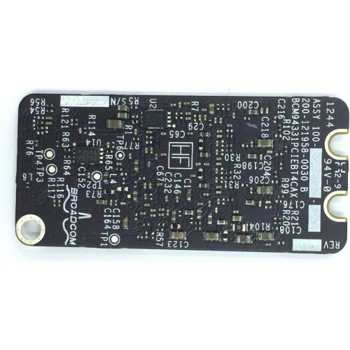  Ittecc Replacement Bluetooth Wireless WiFi WLAN Bluetooth 4.0 Card BCM94331PCIEBT4CAX Fit for MacBook Pro A1286 A1278