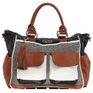 Itzy Ritzy Triple Threat Convertible Diaper Bag  Converts from a Tote to a Messenger Bag to a Backpack...