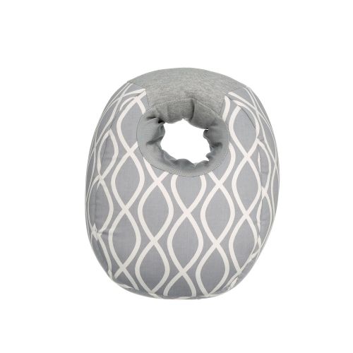  [아마존베스트]Itzy Ritzy Infant Nursing Pillow - Milk Boss Breastfeeding and Bottle Feeding Pillow and Positioner  Rotates Around Arm to Offer a Custom Fit and Relieve Arm Strain, Platinum Heli