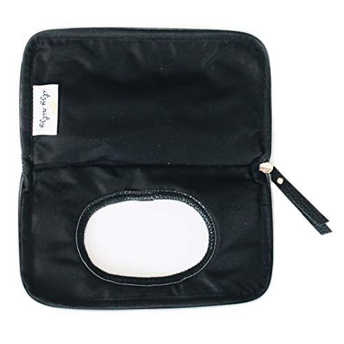  Visit the Itzy Ritzy Store Itzy Ritzy Travel Wipes Case  Portable, On-The-Go Baby Wipes Holder Including Removable Clips for Car Visor Or Seat Back, Designed to Hold Packs of Up to 64 Wipes, Coffee & Cream