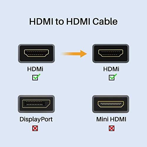  [아마존베스트]Ivanky 4K HDMI Cable 6.6 ft, iVanky High Speed 18Gbps HDMI 2.0 Cable, 4K HDR, 3D, 2160P, 1080P, Ethernet - Braided HDMI Cord 30AWG, Audio Return(ARC) Compatible UHD TV, Blu-ray, Xbox, PS4