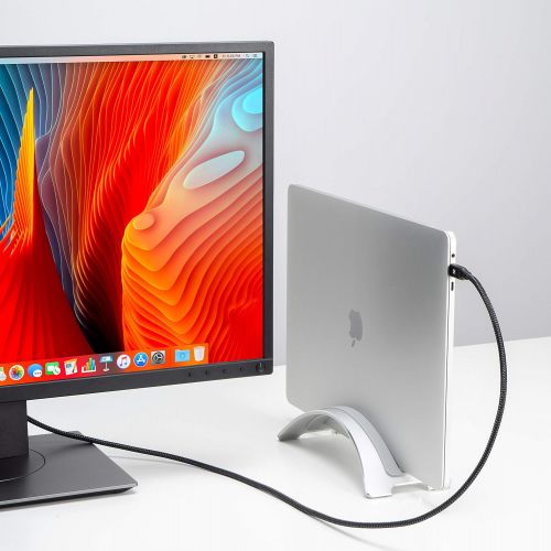  [아마존 핫딜]  [아마존핫딜]Ivanky iVANKY USB C auf DisplayPort Kabel, USBC DisplayPort Kabel(4K@60Hz), DisplayPort Kabel Kompatibel mit MacBook, Samsung S8/S9, Huawei Mate 10/20 und mehr - Schwarz/2M