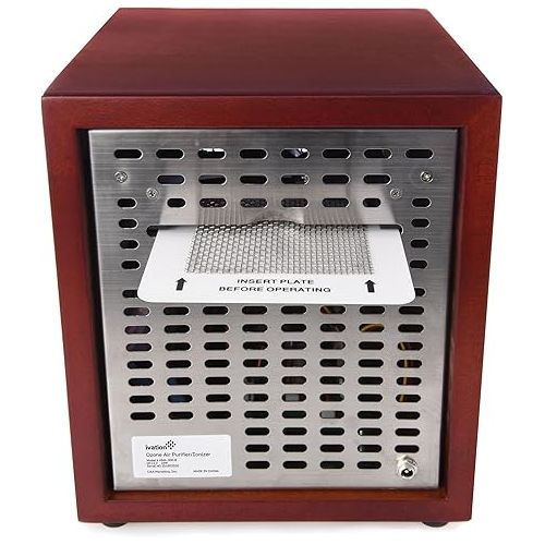  Ivation Ozone Generator Air Purifier, Ionizer & Deodorizer -Purifies Up to 3,500 Sq/Ft -Great for Dust, Pollen, Pets, Smoke & More Cherry
