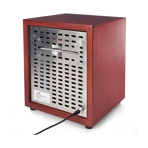  Ivation Ozone Generator Air Purifier, Ionizer & Deodorizer -Purifies Up to 3,500 Sq/Ft -Great for Dust, Pollen, Pets, Smoke & More Cherry