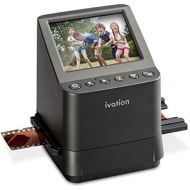 [아마존베스트]Ivation High Resolution 23MP Film Scanner Converts 135, 110, 126, Black and White, Films Slides and Negatives into Digital Photos, Vibrant 3.5 3.5 Color LCD Display, Easy Quick Loa