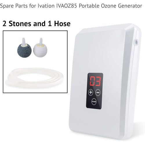  Ivation Replacement Tube and Stone for IVAOZ85 Portable Ozone Generator 600mg/h
