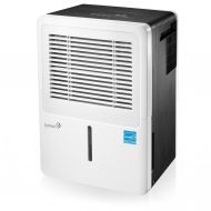 Ivation 50-Pint Energy Star Dehumidifier - Compressor Dehumidifie for Spaces Up to 3,000 Sq Ft - Includes Programmable Humidistat, Hose Connector, Auto Shutoff/Restart & Washable F