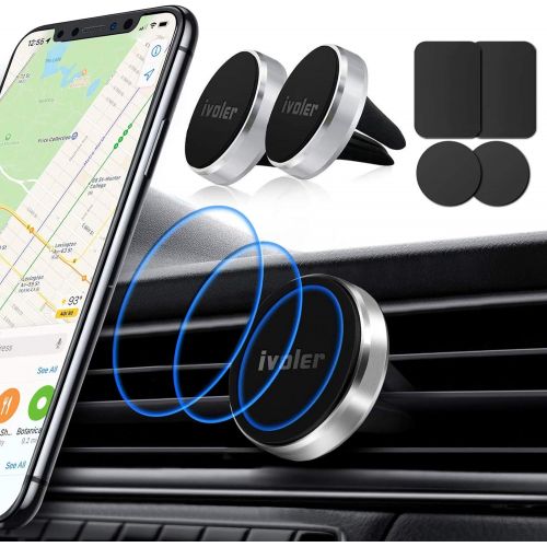  [아마존 핫딜]  [아마존핫딜]Ivoler iVoler Handyhalterung Auto, [2 Stuecke] Universal Magnet Lueftung Kfz Halterung Halter Handy Magnetic Handyhalter Mount fuer Navi, iPhone, Samsung, Huawei, LG, Nexus, HTC, Motorola, N