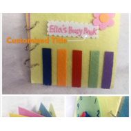 IvyHandmadeDesign Busy Book / Quiet Book/ educational activity/ montessori/ Felt book /Personalized gift /Learning book/ Sensory Toys/Sensory book