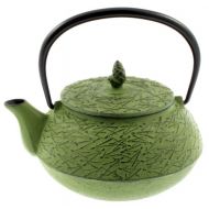 Iwachu Iron Teapot Tetsubin, Green Pine Needle