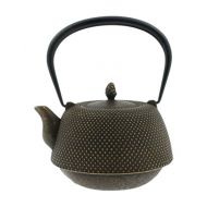 Iwachu Japanese Iron Tetsubin Teapot, Brown