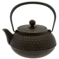Iwachu Japanese Iron Tetsubin Teapot, 30-Ounce, Black Honeycomb
