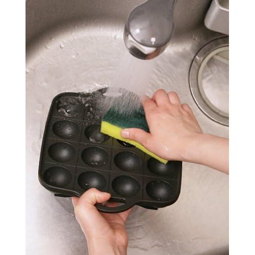  [아마존베스트]Iwatani Takoyaki Grill Pan , Medium, Black