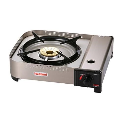  [아마존베스트]Iwatani Corporation of America 35FW Butane Stove, Medium, Metallic