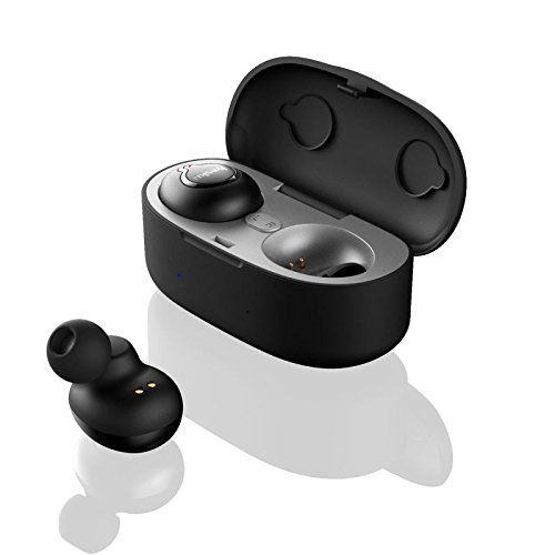  Iyesku True Wireless Earbuds iyesku Bluetooth Headphones with Portable Charging Case HiFi Stereo Sound Noise Cancelling Earphones Mini Anti Falling Waterproof Sports Running Headset