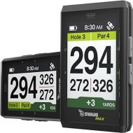 IZZO Golf Swami Max Handheld GPS Unit - Rangefinder Golf GPS with Oversized Large Color Screen for Measuring Golf Distances