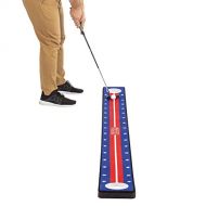 Izzo Golf Indoor Putting Green Golf Mat & Golf Putting Training Aid, 8 x 8