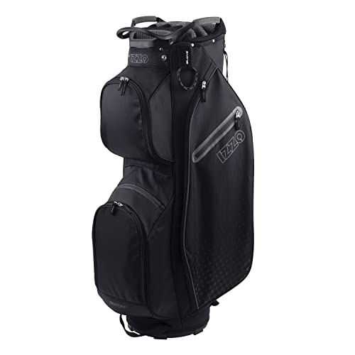  Izzo Golf Deluxe Cart Bag - Golf Cart Bag for Push Cart or Golf Cart