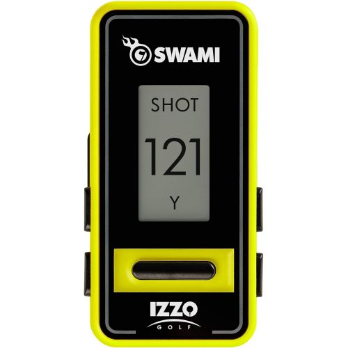  [아마존베스트]Izzo Golf Swami Voice Clip GPS, Small, Yellow