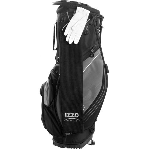  IZZO Golf Izzo Lite Stand Golf Bag Ultra Light Perfect for Carrying on The Golf Course, with Dual Straps for Easy to Carry Golf Bag