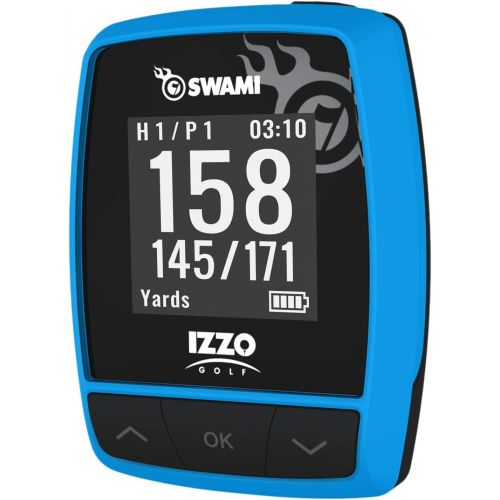  Izzo Swami Kiss Golf GPS Rangefinder - Handheld Golf GPS rangefinder, Distance Measurement Device