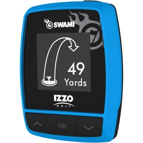  Izzo Swami Kiss Golf GPS Rangefinder - Handheld Golf GPS rangefinder, Distance Measurement Device