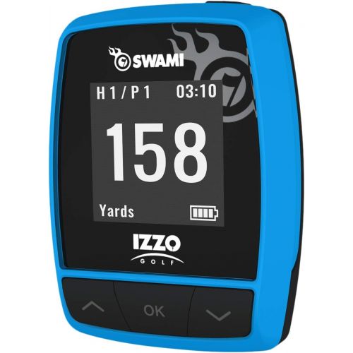  Izzo Swami Kiss Golf GPS Rangefinder - Handheld Golf GPS rangefinder, Distance Measurement Device