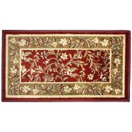 J&M Home Fashions Fashion Contemporary Traditional Non-Skid Woven Area Rug, 19x33, Perfect for Living Room, Kitchen, Bed Room, Loft, Office and more-Patricia Rosemary