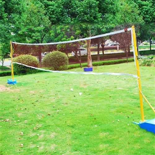  J&T Jordan J&T Badminton Tennis Volleyball Net for Beach Garden Indoor Outdoor Games Red