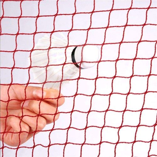  J&T Jordan J&T Badminton Tennis Volleyball Net for Beach Garden Indoor Outdoor Games Red