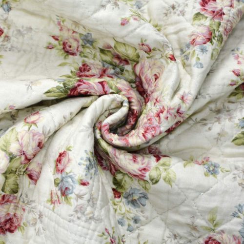  J Brandream Twin Size Girls Romantic Rustic Chic Quilts Blankets Shabby Vintage Lightweight Comforters Bedspreads for Daybed