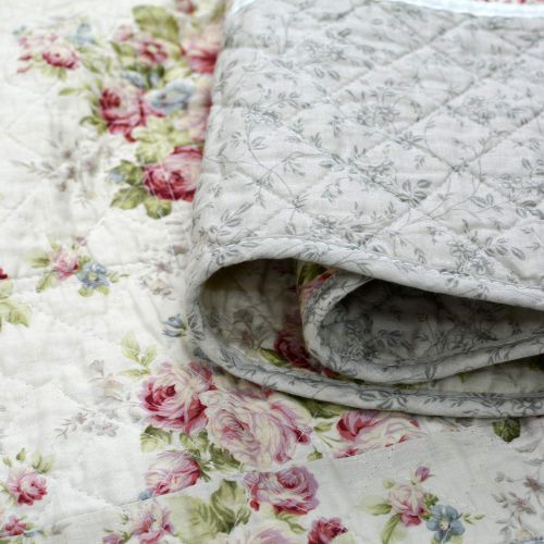  J Brandream Twin Size Girls Romantic Rustic Chic Quilts Blankets Shabby Vintage Lightweight Comforters Bedspreads for Daybed